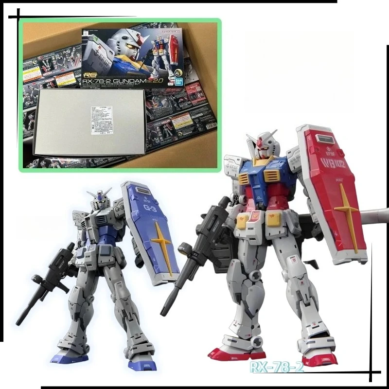 

В НАЛИЧИИ: 100% оригинальный набор для сборки модели Gundam Bandai RG RX-78-2 Ver.2.0 Repair Edition.