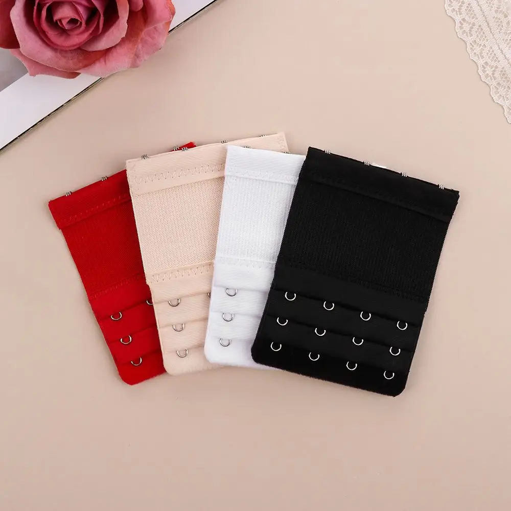 Adjustable Accessories 2/3/4 Hooks Underwear Extension Brassiere Strap Bra Extender Hook Bra Buckle