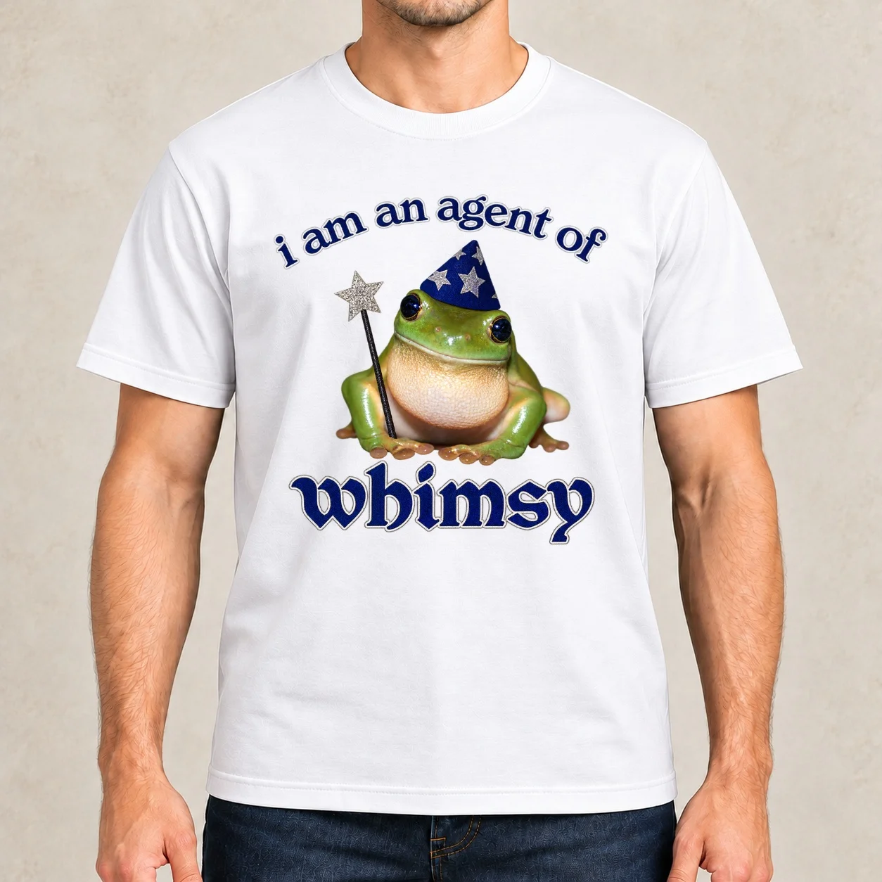 Agent of Whimsy Frog Wizard Meme Classic T-Shirt t shirt for man t shirts cotton 100% man t shirts cotton T-Shirt