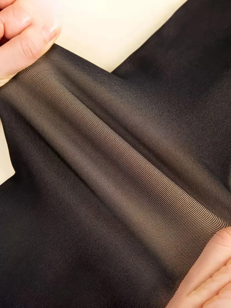 زوج واحد من السراويل الحرارية شبه الشفافة المزيفة، لباس ضيق ناعم ومريح للخريف/الشتاء، ملابس داخلية بيجامة نسائية #2