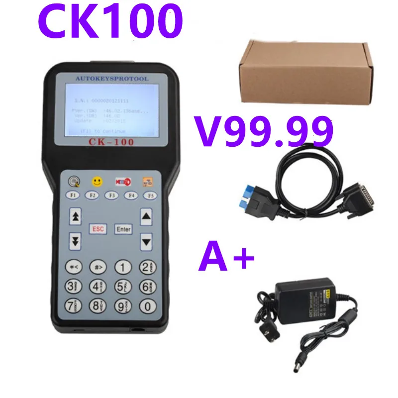 

Best Quality CK100 Auto CK100 Key Programmer V99.99 Newest Generation SBB With 1024 tokens A+++