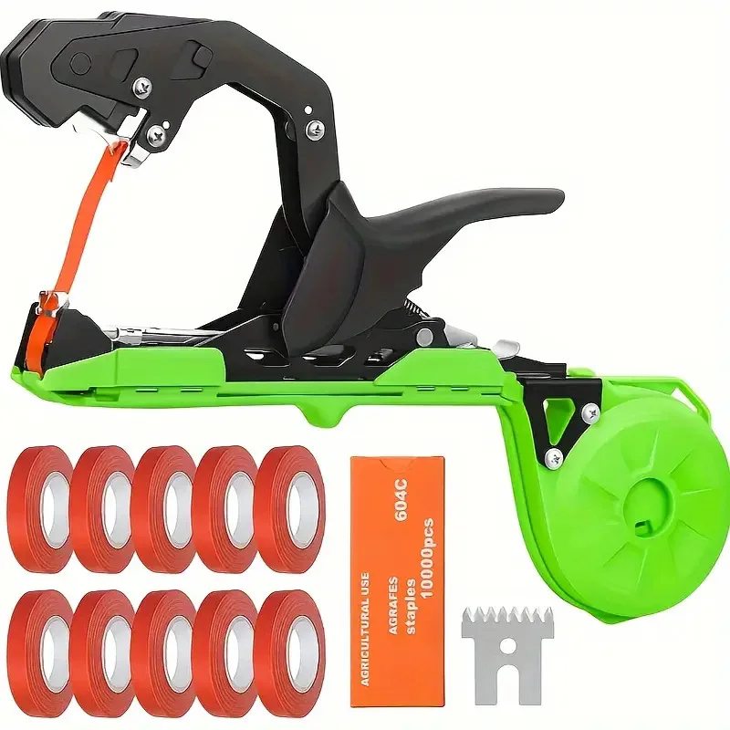 

Suitable forLightweight new binding machine grape tomato cucumber kiwi vegetable green elbow binding machine nail binding agricu