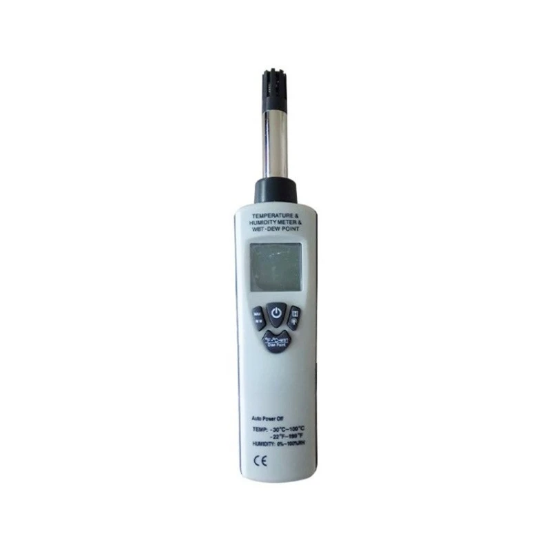 Downhole temperature and humidity detection, temperature and humidity dual display instrument c