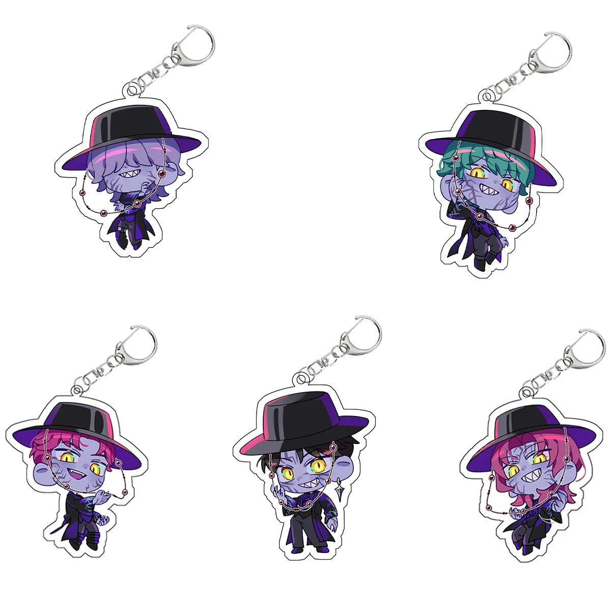 

Kpop Demon Hunter Girl Group брелок акриловый очаровательный аксессуар для рюкзака милый эстетический декор небольшой подарок для фанатов товары