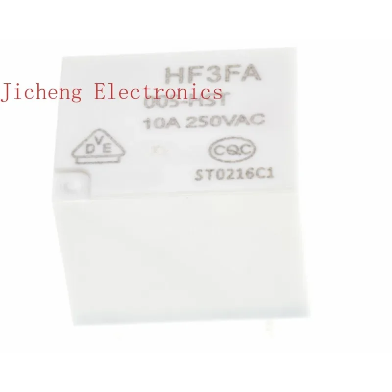 

10PCS Ultra-small high power relay HF3FA-005-HST set of normally open 10A 250v new original