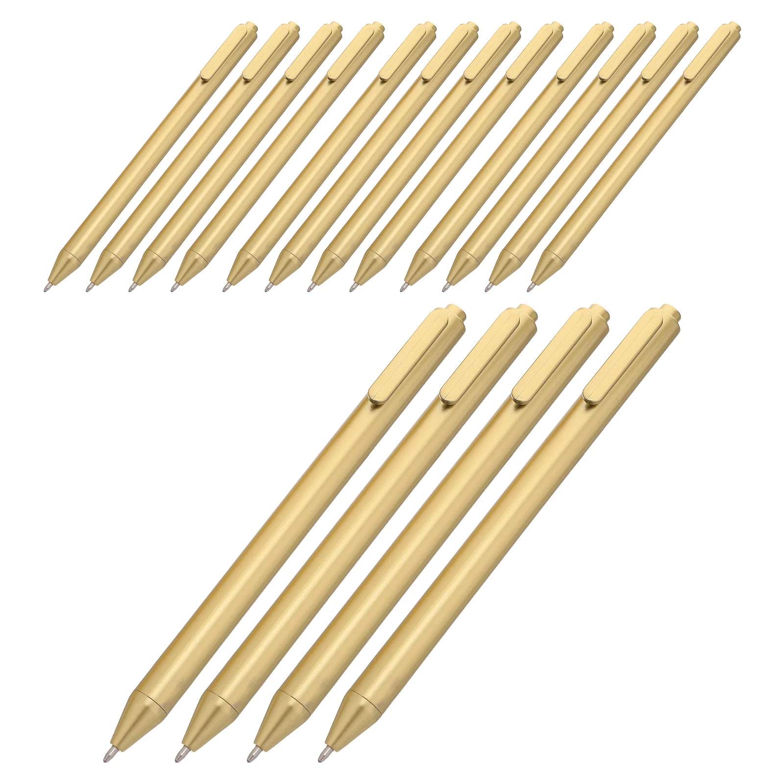 

30pcs Click-Type Ballpoint Pen Retractable Writing Instrument For Office Journaling Guest Signing Refillable Business