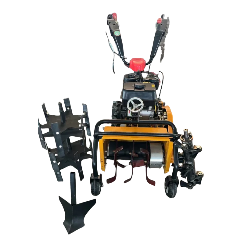 2025 المزارعين جرار الحدائق الصغيرة ذاتية الدفع مع عمود قطع العشب/الديزل البنزين أربع عجلات إزالة الأعشاب الضارة للمزرعة