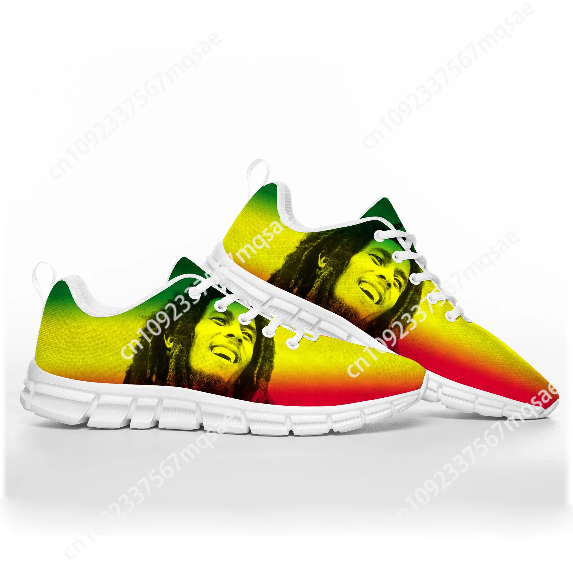 

Bob Marley Reggae Rasta Music Singer Sports Shoes Mens Womens Teenager Sneakers Casual Custom Couple High Quality Couple Shoes