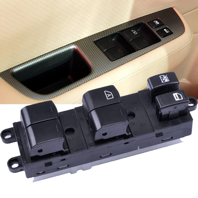 Roavia For Nissan TIIDA C11 SC11 C11Z VERSA S SL 2007-2010 Power Window Master Switch 25411-AX010 25401-ED500