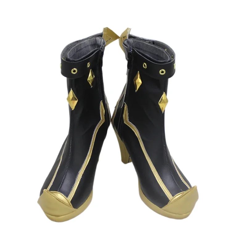 Genshin รองเท้าคอสเพลย์ Sumeru หนัง PU รองเท้าบู้ท deheya สำหรับปาร์ตี้ฮาโลวีนรองเท้าคอสเพลย์