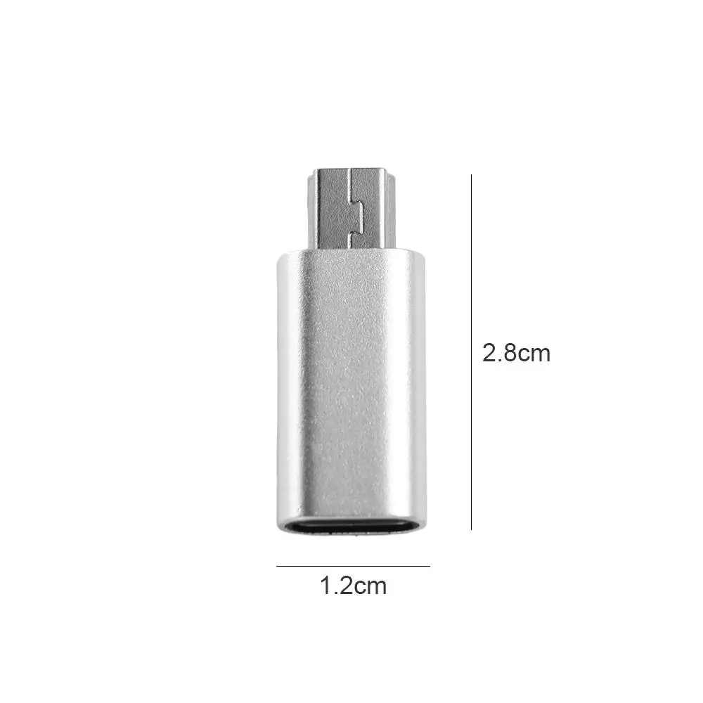 Mini USB Male USB Male Type C Female Data Transfer Connector OTG Adapter Mini USB To Type-C Connector Mini 5 Pin USB Adapter