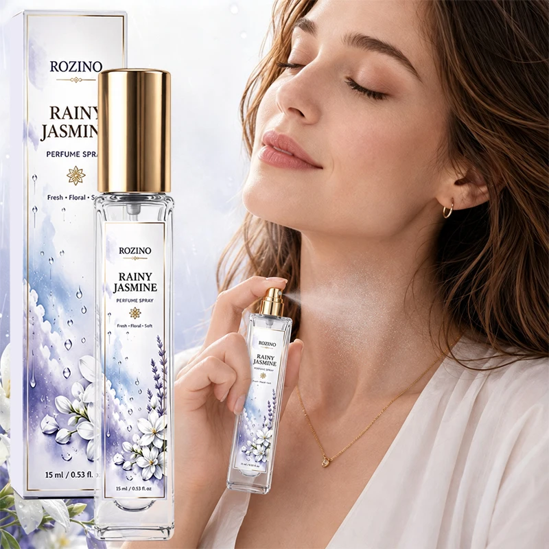 (Parfum apaisant de premier choix) Spray de parfum au jasmin Rozino Post-Rain, avec des ingrédients de parfum importés du Royaume-Uni, offre un niveau royal de fraîcheur et de douceur du jasmin, créant un parfum personnel léger et naturel, avec un parfum apaisant et délicat qui n'est pas écrasant, adapté à une variété d'occasions quotidiennes pour rehausser l'élégance, un parfum floral léger et divin qui améliore l'ambiance, idéal pour un usage quotidien ou comme cadeau attentionné.
