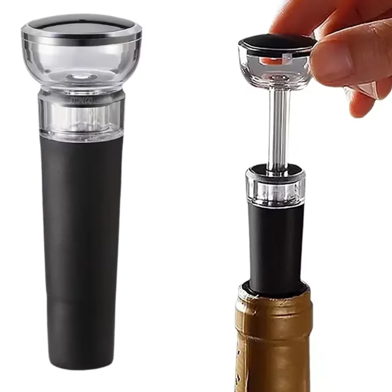 Wine Bottle Stoppers Are the Perfect Accessory to Keep Wine Fresh | Wine Stopper with Built-In Vacuum Closure