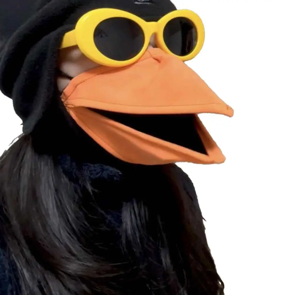 Novelty Movable Animal Mask Breathable Comfortable Bird Beak Face Cover 3D Bird Beak Mask Festive Dress Up