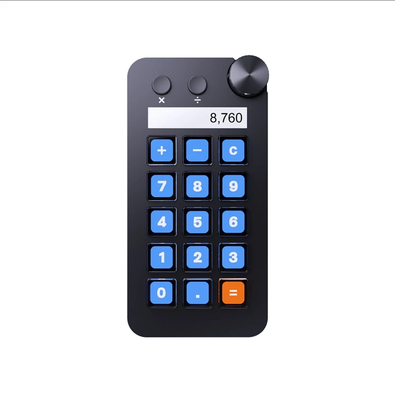 For StreamDeck Visual Keyboards LCD Button 15 Key Live Content Creation Controller Customs Button for Win 634A B-ABVP