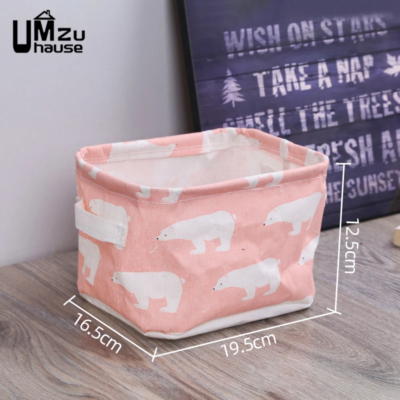 Underwear Socks Box Bra Cosmetic Makeup Sundries Storage Collapsible Basket Desk Desktop Bins Wardrobe Closet Drawer Organizers