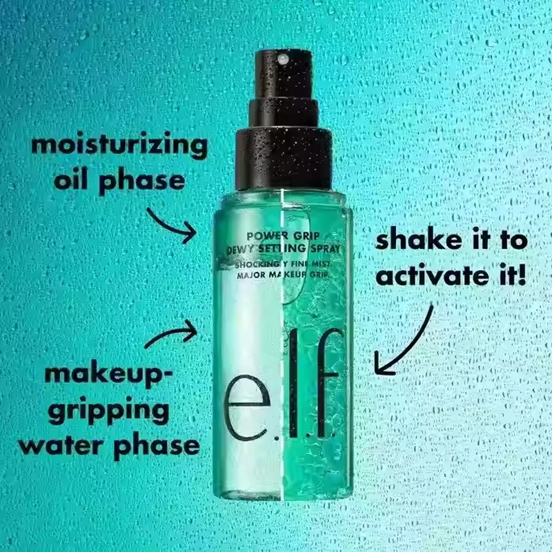 Elf Setting Spray Green Primer Hydraterende Essentie en Verhelderende Lightening Primer Lippenbalsem Beschermt Lippen Foundation Vloeistof