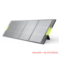 Lightweight High Effecience Portable Foldable Solar Panel 200W Camping Solar Generator Power Supply
