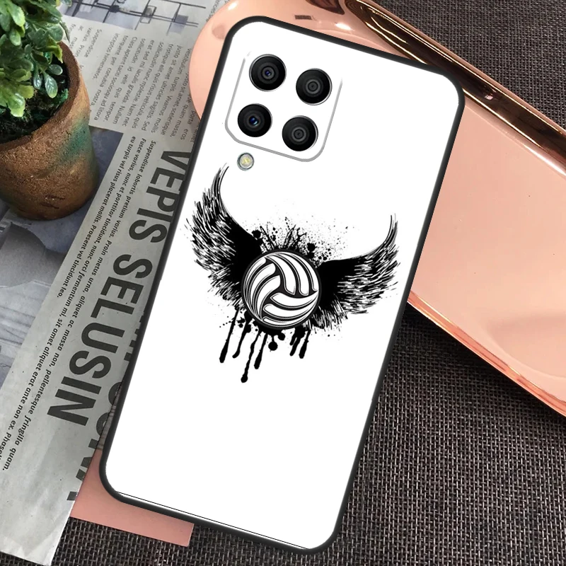 Volleyball Sport Case For Samsung Galaxy M20 M15 M55 M31s M51 M21 M11 M13 M33 M53 M52 M32 M12 M14 M34 M54