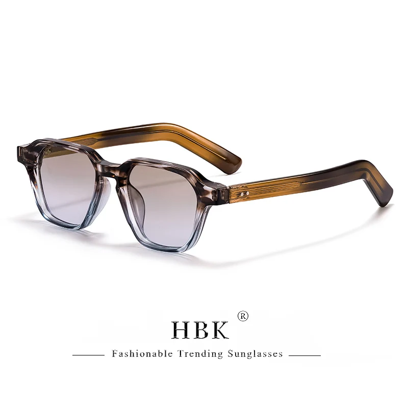 HBK Minimalistische Herren-Sonnenbrille, hochwertige quadratische Sonnenbrille für Damen, Outdoor-Reise, Party-Dekoration, UV400-Schutzbrille – Detail 6