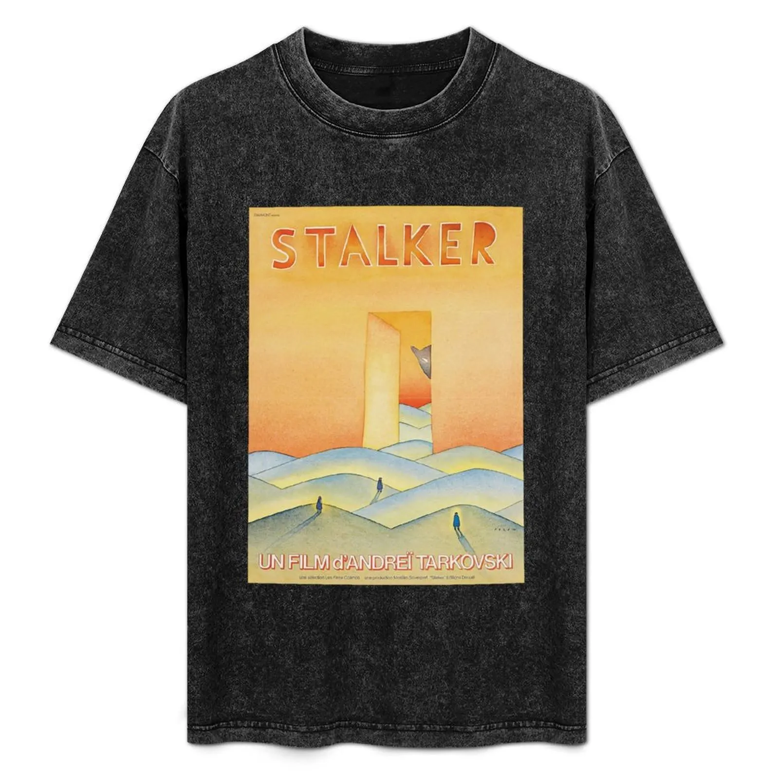 

Stalker (1979) Andrei Tarkovsky T-Shirt gifts for boyfriend shirts graphic tee customs sweat shirts, men