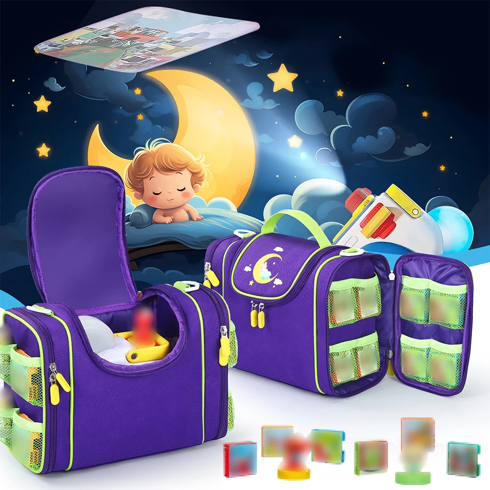 حقيبة حمل لـ Little Tikes Story Dream Machine Starter مجموعة مضادة للخدش مع مقبض وحزام كتف حقيبة واقية للسفر