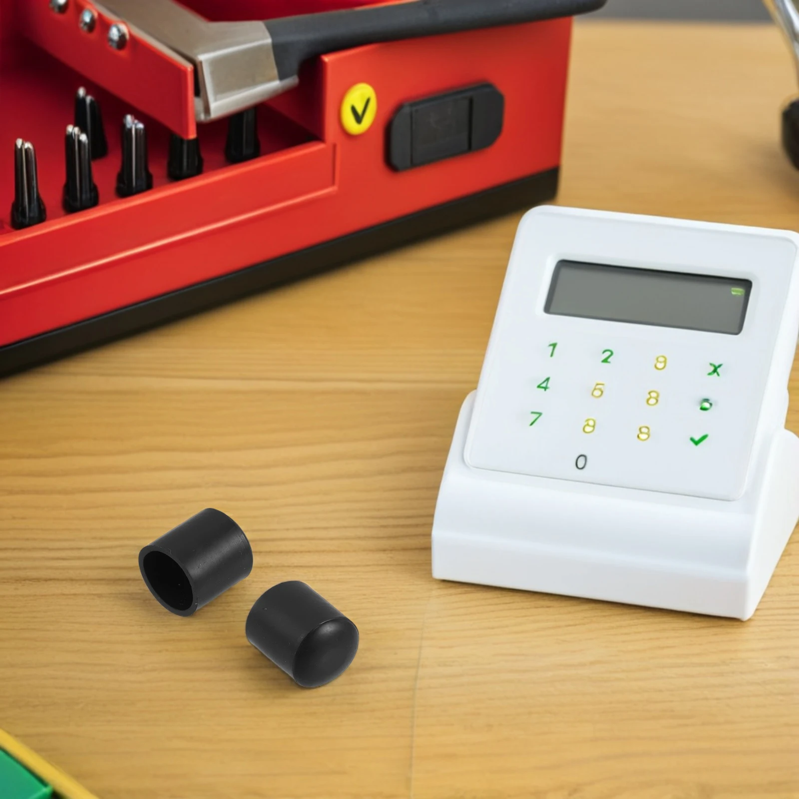 

60Pcs Furniture Leg Caps Black PVC Chair Leg Floor Protectors Noise Reduction Scratch Proof Hardwood Floor Pads