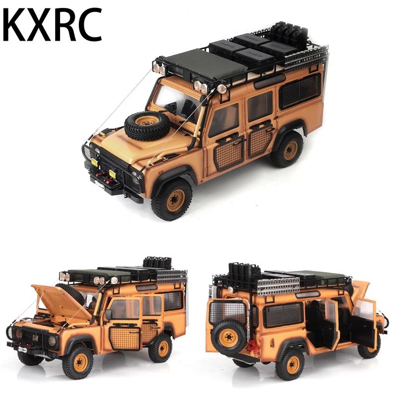 

KXRC Simulation RC4WD D110 Camel Cup 1/10 RC Crawler Car Metal Frame for Defender Remote Control Car 14+Y Toys Model Accessories