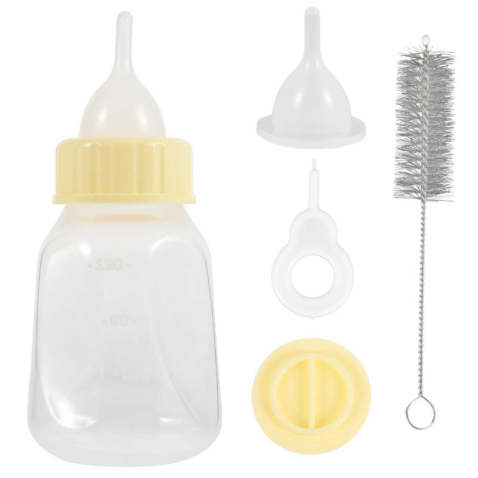 

1Set Pet Nursing Bottle Set Squeeze Feeder for Puppies Kittens Small Animals Durable Long-Lasting Safe and Portable