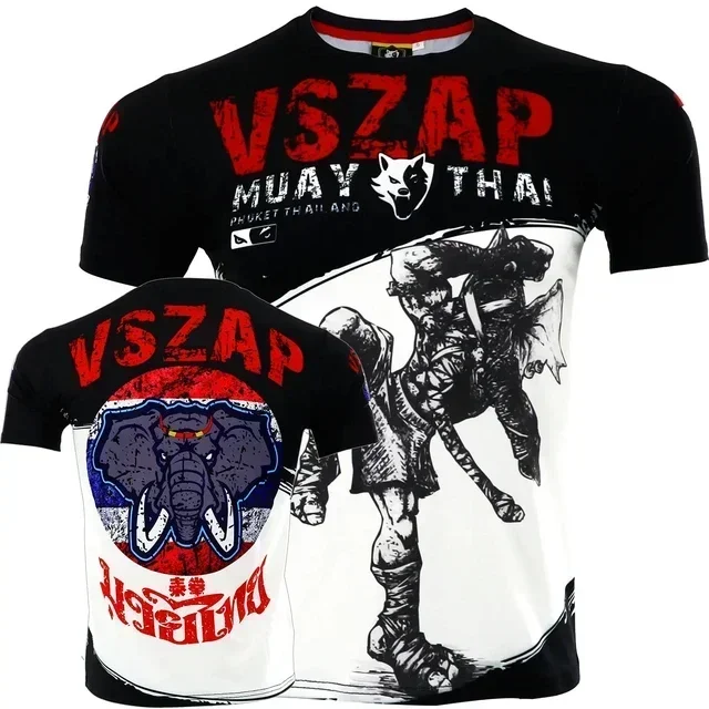 Brasilianisches Boxen, Judo, Muay Thai, Kampftraining, 3D-Druck, Sport, schnell trocknend, atmungsaktiv, Herren-T-Shirt, Familie, Kinder, kurzärmeliges Oberteil – Detail 9