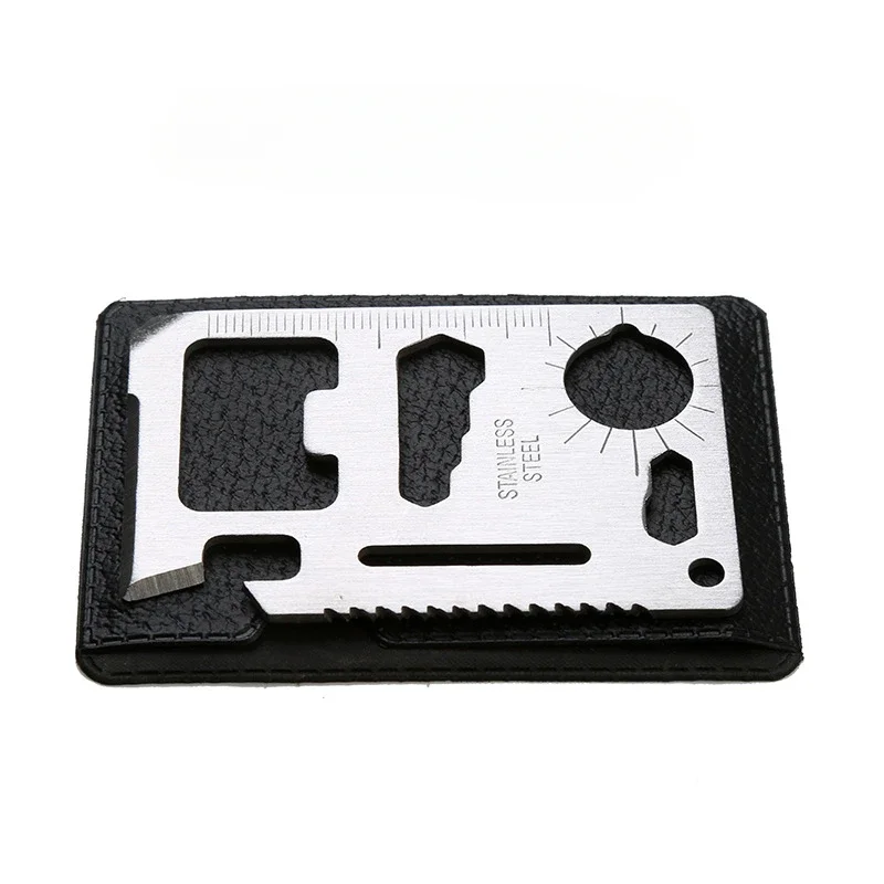 Multifunctional Swiss Card Knife Outdoor Camping Army Knife Card Universal Wild Life Saving Tool Card Outdoor Portable CardKnife