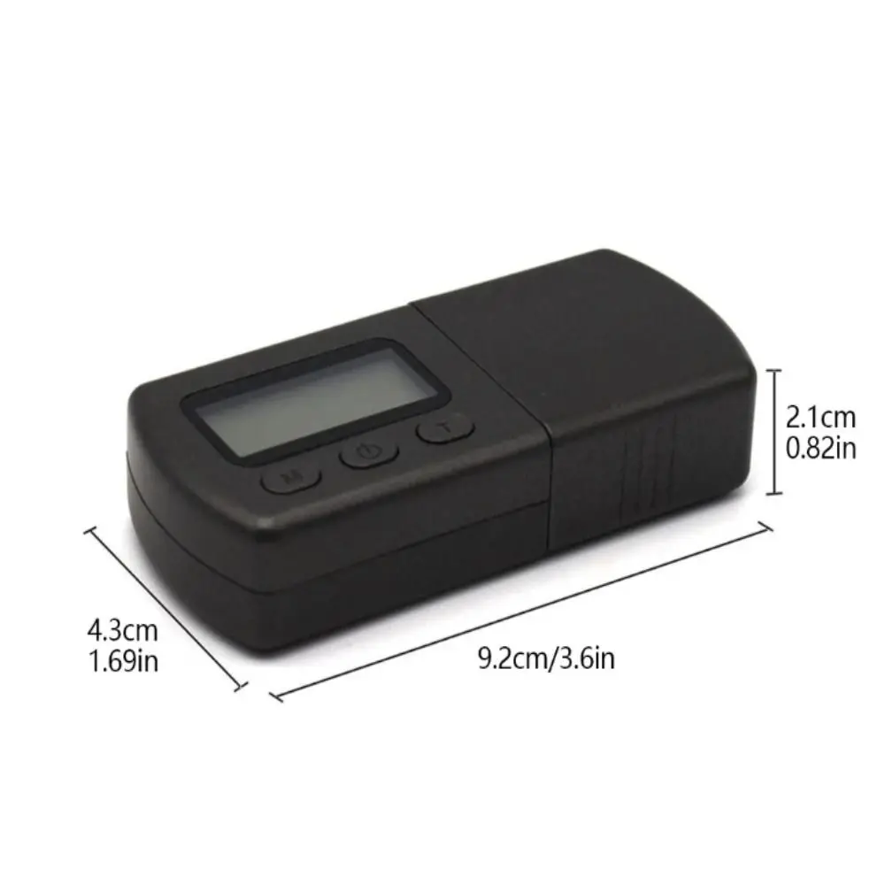 High Precise Digital Turntable Stylus Force Scale Portable Backlight Phonograph Needle Pressure Gauge 0.01g Accuracy Black Glue