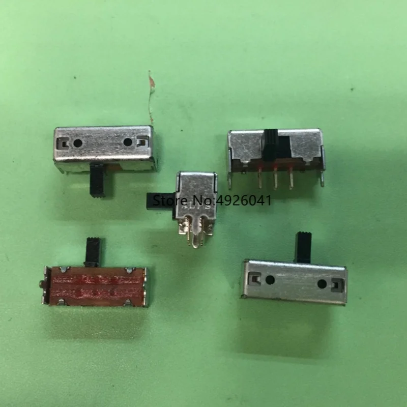 

3 шт. новый оригинальный SSSU 120400 8-контактный, 2 шестерни, 6 мм, ползунковый переключатель, 6-контактный, 2 шестерни