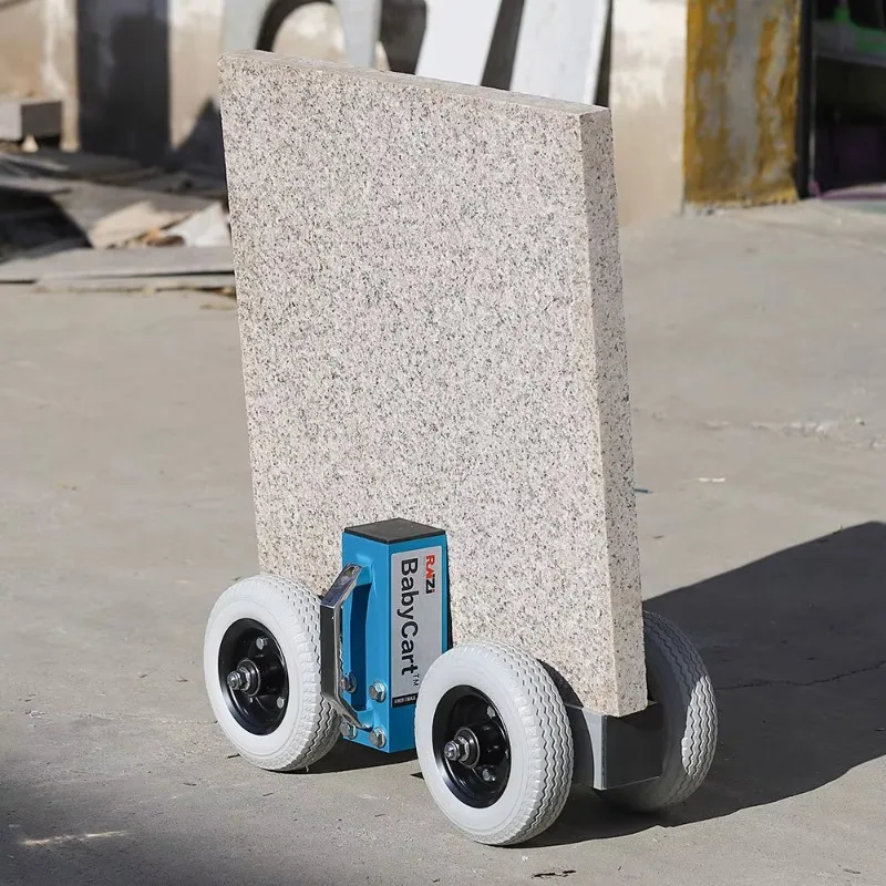BabyCart Carro de transporte para encimera de losa de cuarzo y piedra de granito, carrito Dolly con capacidad de 300 kg, carritos y carritos de mano