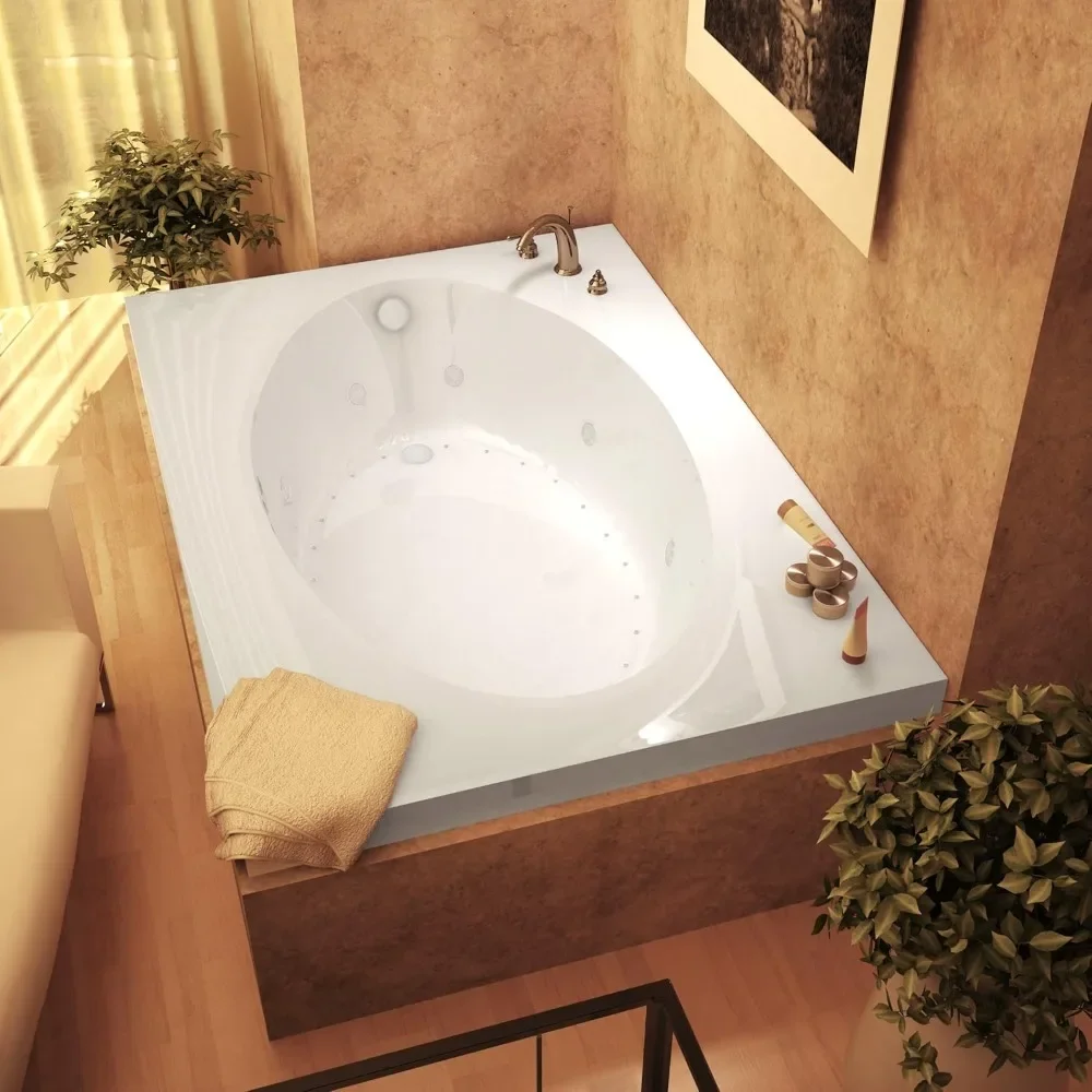 

Whirlpool Bathtub 42x60 Left Drainage Includes Aromatherapy - Including Aromatherapy Bubble Massage Therapy System