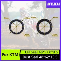 OTOM-sello de aceite de amortiguador de horquilla delantera para motocicleta, anillo sellado contra el polvo para KTM EXC SXF HUSQVARNA FC TE 125-990, accesorio para Pit Dirt Bike, 48mm