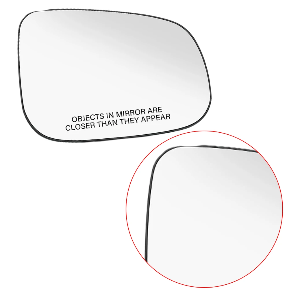 Heated Rearview Mirror Glass Side Mirror Lens for Volvo S60 S80 2014-2015 V60 2015-2018 Jaguar XJ XF 2013-2018 Left Hand Driver