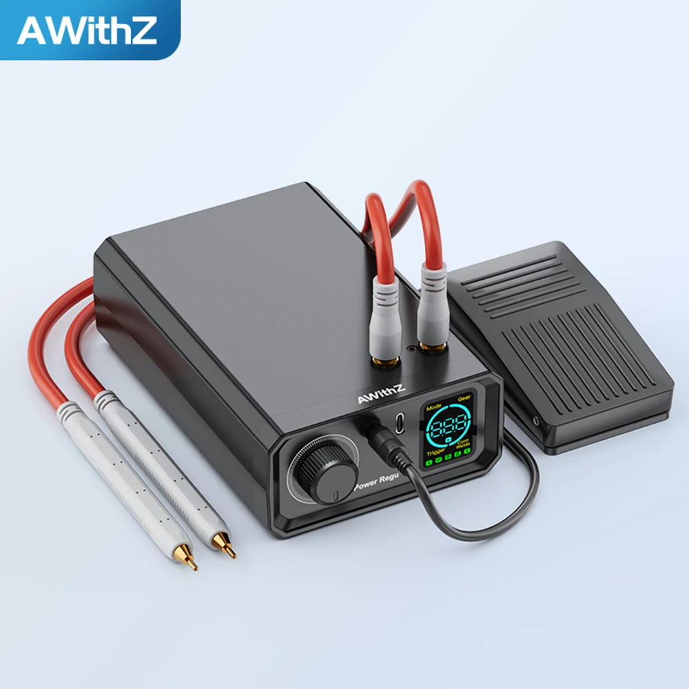 

Portable Spot Welder Capacitor Type Lithium Battery Welding Equipment 9000W High Power Fusion Welder Adjustable Type-C Interface