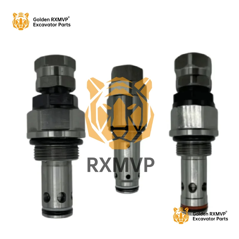 For Komatsu PC27 30 35 40 45 50 55 56-7 Distribution Valve Main and Auxiliary Cannon Overflow Valve Excavator Accessories