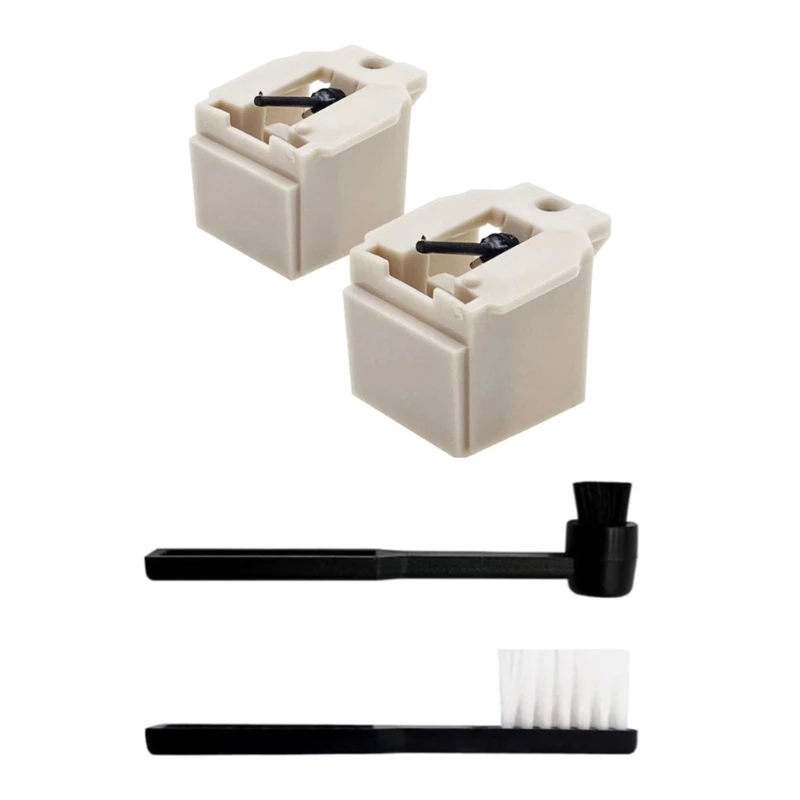 Y1UB Quality ATN3600L Needle for AT-LP60 Turntable Needle for AT LP60 Includes Easy Maintenance Cleaning Brush