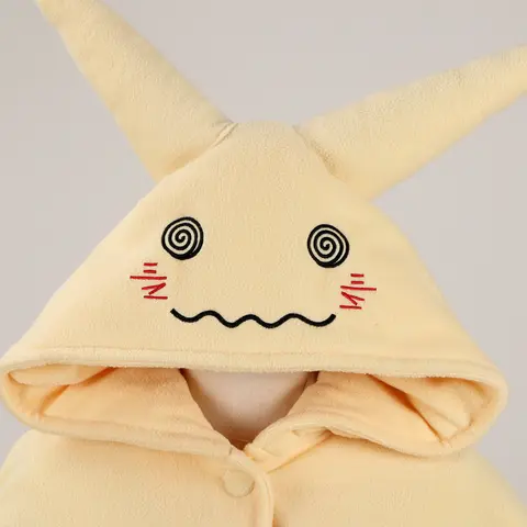 Pokemon Mimikyu Cosplay Suit Women Pajama Anime Cartoon Cloak Dress Costume Halloween Cloak for Adults Kids Cute Pajamas Gift