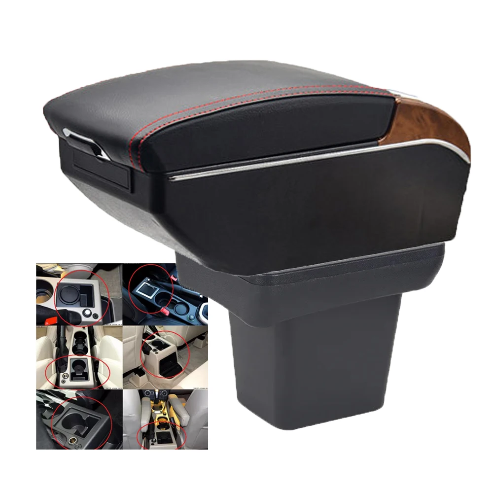 For Land Rover Frelender2 Freelander 2 Armrest Box Interior Parts Car Center Console Arm Storage Elbow Rest with USB