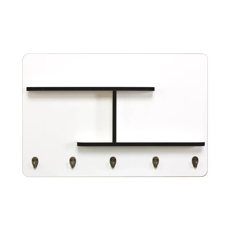 meter box is covered with decorative shelves, modern and simple, multifunctional solid wood distribution box storage bo