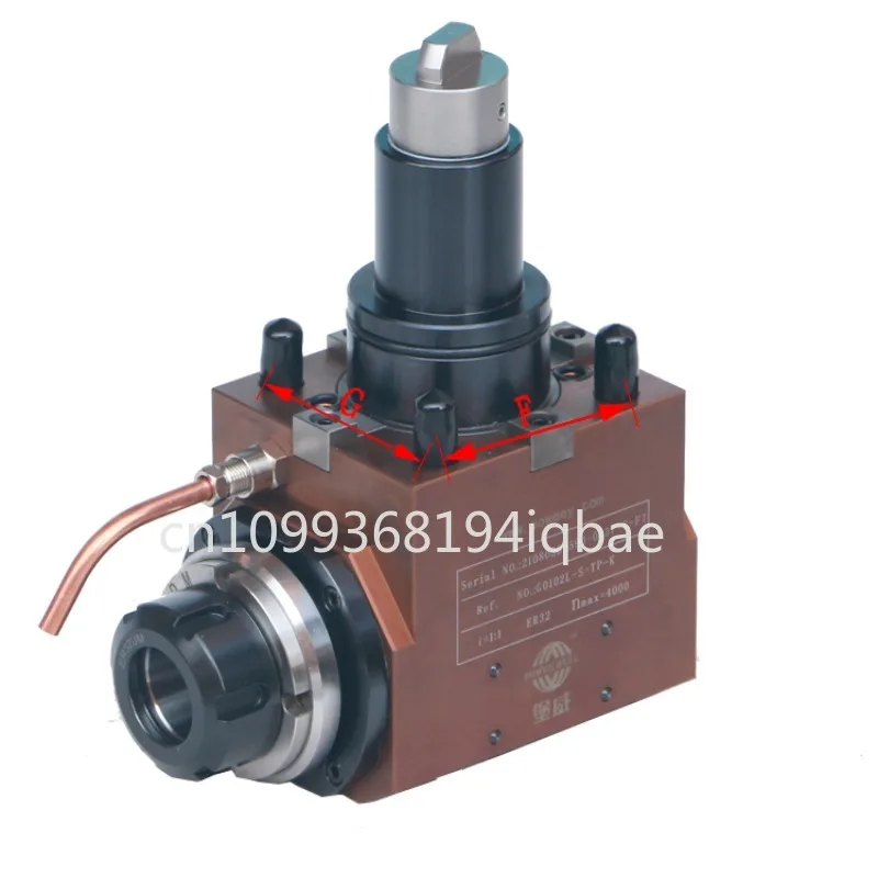 

BMT40 BMT45 Z axis diameter 0 ° turret turret tool electric vehicle cutting and milling head