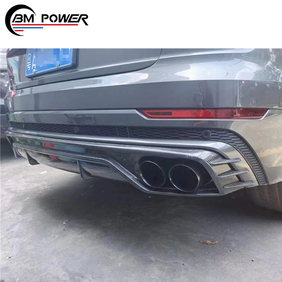 High Quality!!! AD Q8 S-line 2018 Year ABT Style Carbon Fiber Material Small Bodykit Car Body Parts Cars Automotive