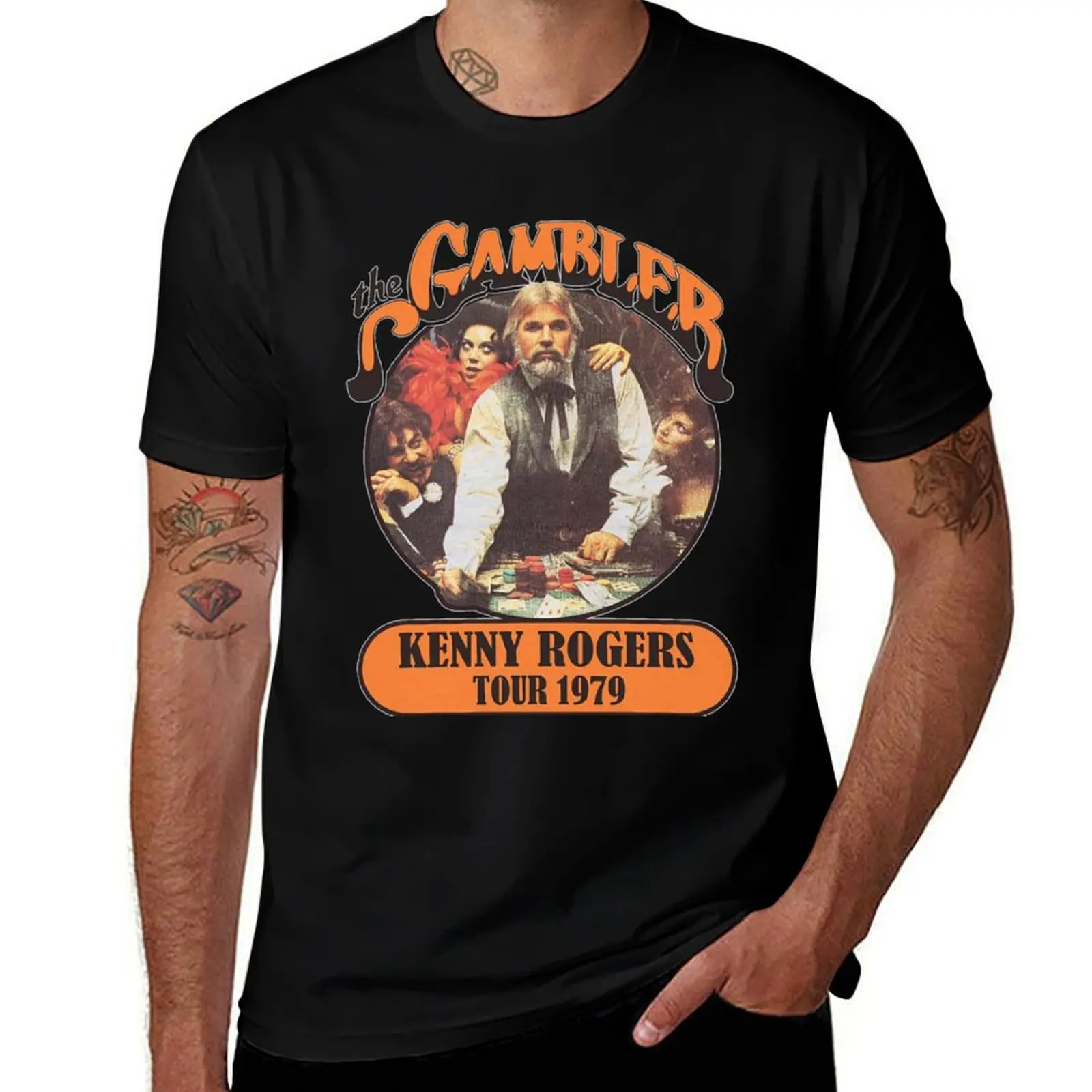 The Gambler T-Shirt Athletic Quick Dry for Men T-Shirt