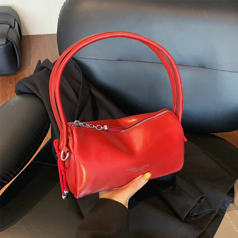 

Red Clutch Bag Fashion Wedding Purse Underarm Shopper Bag Black Women's Bag Pu Leather Handbag Small Hobo Crossbody Bag Blue