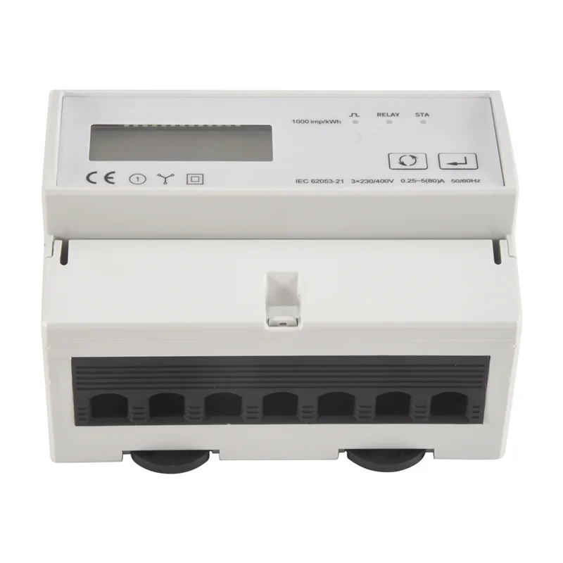 

ABAN Wifi Energy Meter Kwh Power Monitor Wattmeter Tuya App Remote Switch On OFF 3X110/190V 230/400VAC