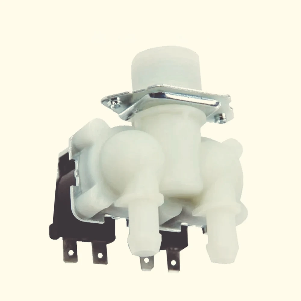 1PC 3-Way Solenoid Valve FPS180A Replacement Dual Head Water Inlet Valve For LG/ Midea/Little Swan/ Haier Drum Washing Machine