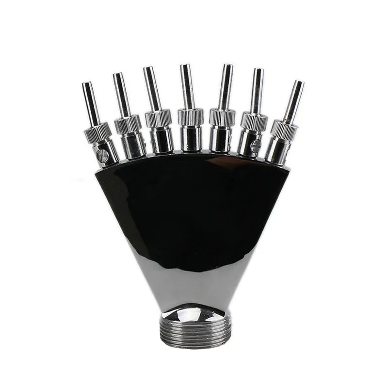 

Stainless steel 2 inch 1 inch flower fountain nozzle landscape garden rockery pool water feature mushroom phoenix tail flower cn